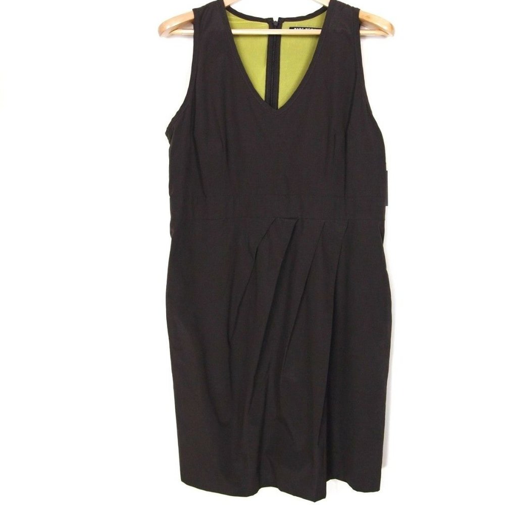 NWT Marc New York Andrew Marc Brown Sheath Dress